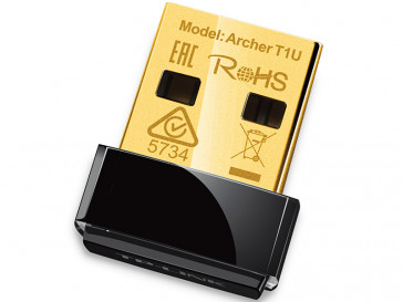 ADAPTADOR NANO USB INALAMBRICO AC450 ARCHER T1U TP-LINK