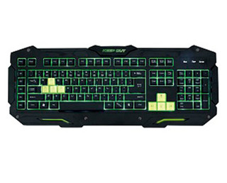 TECLADO GAMING F100S KEEP OUT