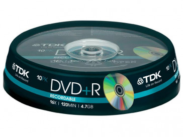 DVD+R 4.7GB 10 UD TDK
