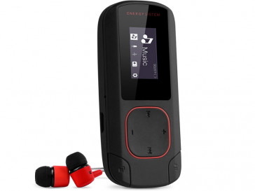 REPRODUCTOR MP3 CLIP BLUETOOTH 8GB 426492 NEGRO/CORAL ENERGY SISTEM