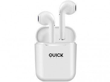 AURICULARES TRUE WIRELESS I9S BLANCO QUICK MEDIA