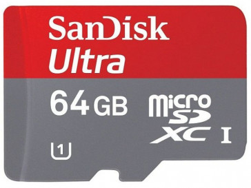 MOBILE ULTRA MICRO SDHC 64GB + ANDROID APP (SDSDQUA-064G-U46A) SANDISK