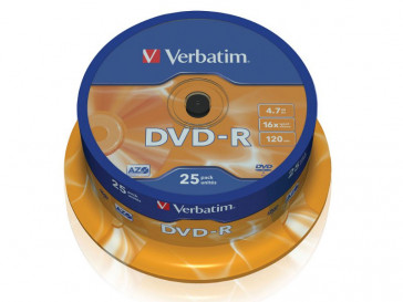 DVD-R 4,7 16X LATA 25 43522 VERBATIM