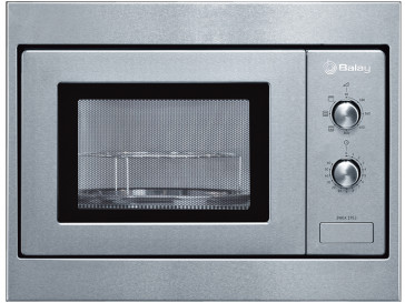 MICROONDAS INTEGRABLE BALAY 17L 800W ACERO CON GRILL 3WGX1953