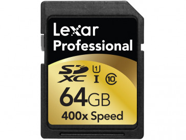 SDHC 64GB 400X UHS-I LSD64GCTBEU400 LEXAR