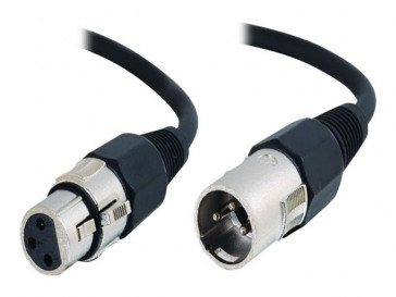 CABLE 2M PRO-AUDIO XLR MALE TO FEMALE 80378 C2G