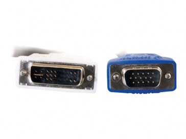 CABLE 2M DVI A MALE TO HD15 MALE VIDEO 81206 C2G