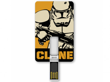 PENDRIVE ICONICCARD CLONETROOPER 8GB SILVER HT