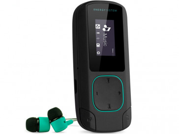 REPRODUCTOR MP3 CLIP BLUETOOTH 8GB 426508 NEGRO/MENTA ENERGY SISTEM