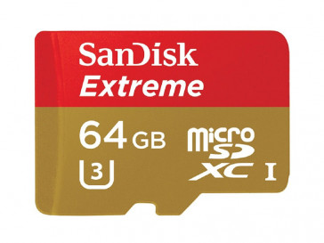 EXTREME MICRO SDXC 64GB CON ADAPTADOR (SDSQXNE-064G-GN6MA) SANDISK