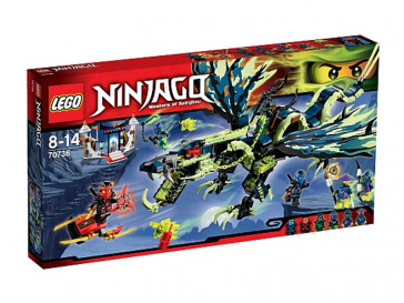 NINJAGO EL ATAQUE DEL DRAGON DE MORRO 70736 LEGO