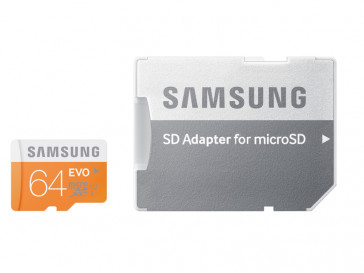 MICRO SDXC EVO 64GB + ADAPTADOR MB-MP64DA/EU SAMSUNG