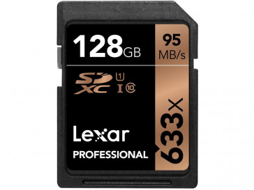 SDXC 128GB 633X CLASE 10 UHS-I LSD128GCB1EU633 LEXAR