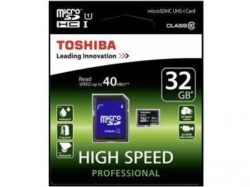 MICRO SDHC 32GB CLASE 10 (SD-C032UHS1(6A) TOSHIBA