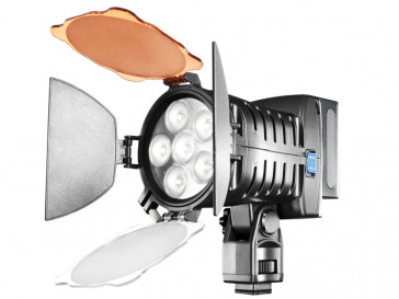 ANTORCHA VIDEO PRO LED + ACCESORIOS WALIMEX