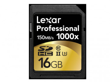 SDHC 16GB 1000X UHS-II LSD16GCRBEU1000 LEXAR