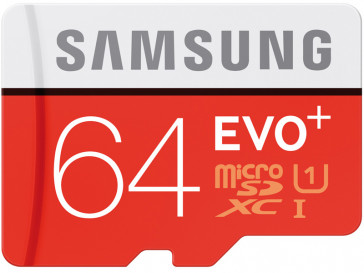 MICRO SDXC EVO PLUS 64GB + ADAPTADOR MB-MC64DA/EU SAMSUNG