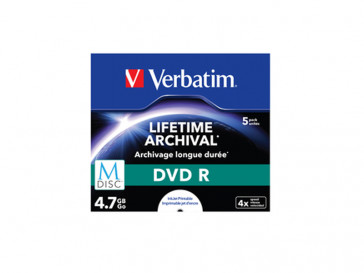 DVD-R M-DISC 4.7 4X LATA 5 43821 VERBATIM
