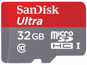 ULTRA MICRO SDHC 32GB CON ADAPTADOR (SDSQUNC-032G-GN6MA) SANDISK