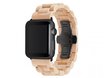 ECOSTRAP APPLE WATCH 42MM ECO148 MAPLE/NEGRO WOODCESSORIES