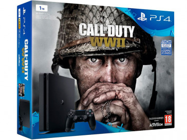 CONSOLA PS4 1TB + CALL OF DUTY WWII SONY