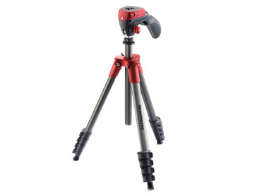 TRIPODE COMPACT ACTION ROJO MANFROTTO