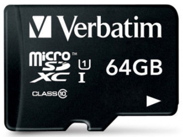 MICRO SDXC 64GB CLASE 10 44014 VERBATIM