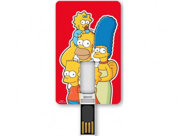 PENDRIVE ICONICCARD SIMPSONS FAMILY 8GB SILVER HT
