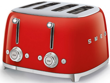 TOSTADOR 4 RANURAS 2000W TSF03RDEU SMEG