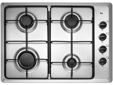 PLACA DE COCINA TEKA HLX 50 4G AL BUT GAS BUTANO 60CM 4 QUEMADORES SIN MARCO