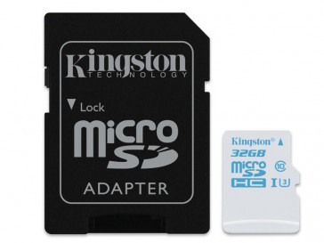 MICRO SDHC 32GB UHS-I U3 + ADAPTADOR (SDCAC/32GB) KINGSTON