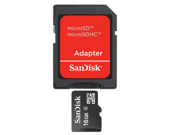 MICRO SDHC 16GB CON ADAPTADOR (SDSDQM-016G-B35A) SANDISK