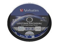 BD-R M-DISC 25GB 4X 10 UND 43825 VERBATIM