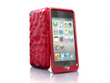 PEBBLE CASE IPOD TOUCH 4 TCVBP4-RD1 ISKIN