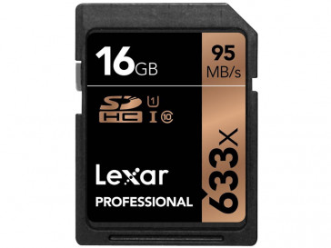 SDHC 16GB 633X CLASE 10 UHS-I LSD16GCB1EU633 LEXAR