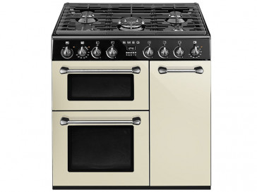 CCOCINA SMEG 5 QUEMADORES  GAS HORNO A GAS BU93P