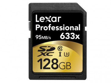 SDXC 128GB 633X CLASE 10 UHS-I LSD128CBEU633 LEXAR
