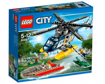 CITY PERSECUCION EN HELICOPTERO 60067 LEGO