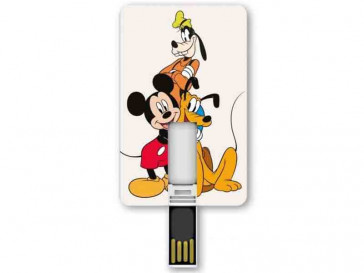 PENDRIVE ICONICCARD DISNEY GROUP 8GB SILVER HT