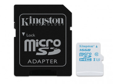 MICRO SDHC 16GB UHS-I U3 + ADAPTADOR (SDCAC/16GB) KINGSTON