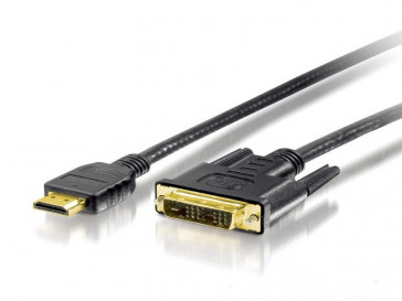 CABLE HDMI A DVI 119325 EQUIP