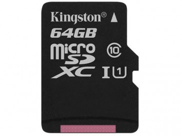 MICRO SDXC 64GB CLASE 10 UHS-I (SDC10G2/64GBSP) KINGSTON