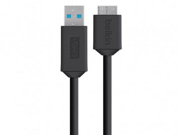 CABLE USB F3U166BT03-BLK BELKIN