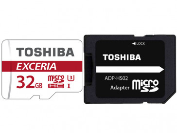 EXCERIA MICRO SDHC UHS-I + ADAPTADOR 32GB (THN-M302R0320EA) TOSHIBA