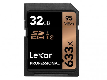 SDHC 32GB 633X CLASE 10 UHS-I LSD32GCBEU633 LEXAR