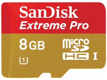 MICRO SDHC 8GB EXTREME PRO (SDSDQXP-008G-X46) SANDISK