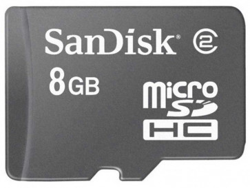 MICRO SDHC 8GB CON ADAPTADOR (SDSDQB-008G-B35) SANDISK