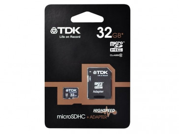 MICRO SDHC 32GB CLASE 10 + ADAPTADOR TDK