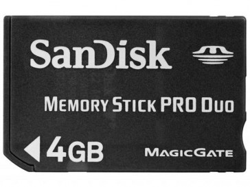 MEMORY STICK PRO DUO 4GB (SDMSPD-004G-B35) SANDISK