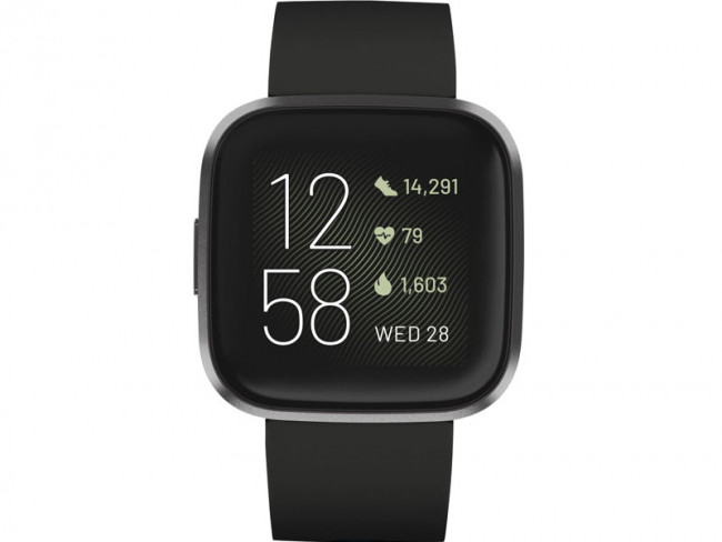 FITBIT RELOJ INTELIGENTE VERSA 2 NEGRO/CARBON ALUMINIO FITBIT - oferta:  146,37 € - Relojes inteligentes